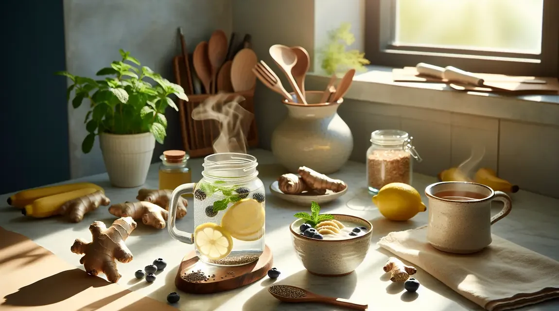 7 dagar för lugn mage: nya vanor som minskar uppblåsthet